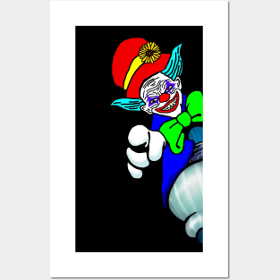 Evil Nightmare Clown Posters and Art